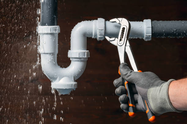Professional Emergency Plumber technician working in Goshen, CT
